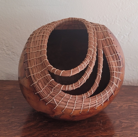 Other - Pine Needle Gourd Bowl